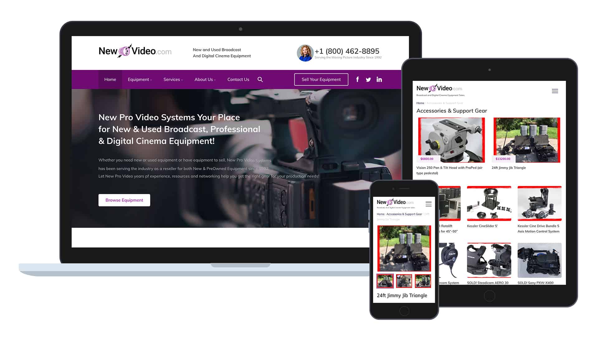 site Development for New Pro Video Systems