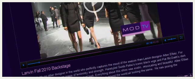 ModTV WordPress Design