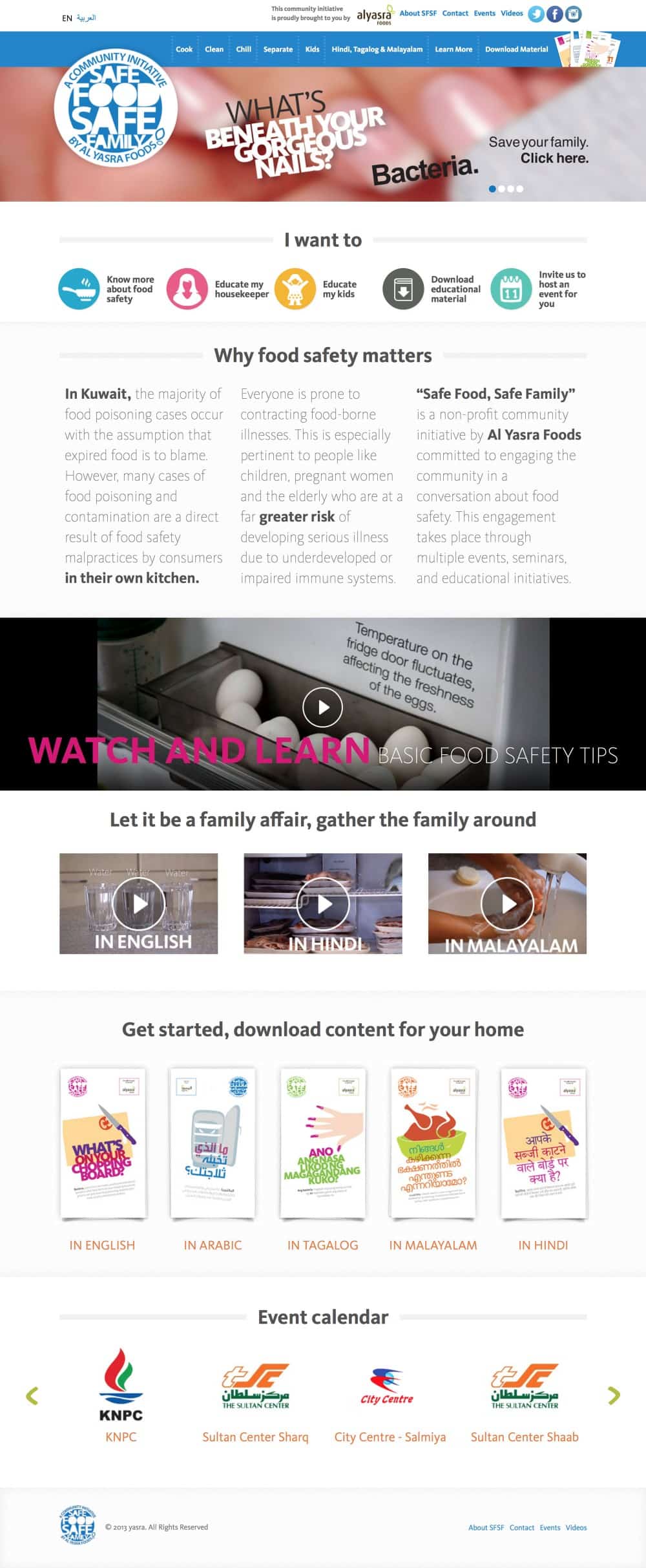 Safe Food – Safe Family
