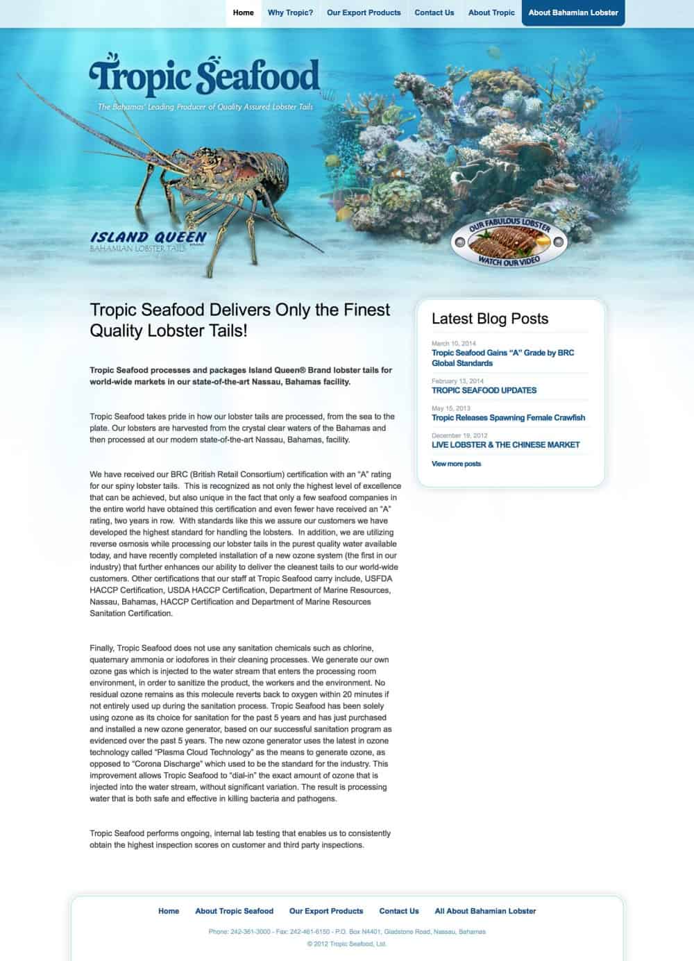 Tropic Seafood
