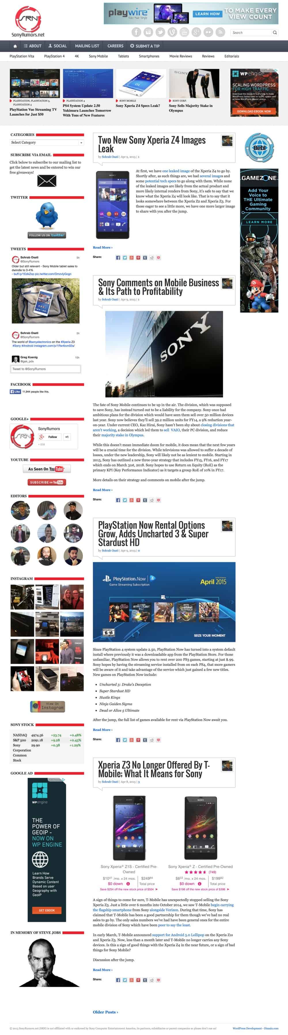 SonyRumors