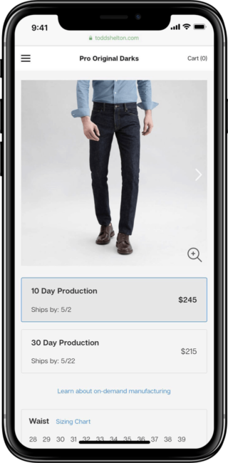 commerce brand jeans